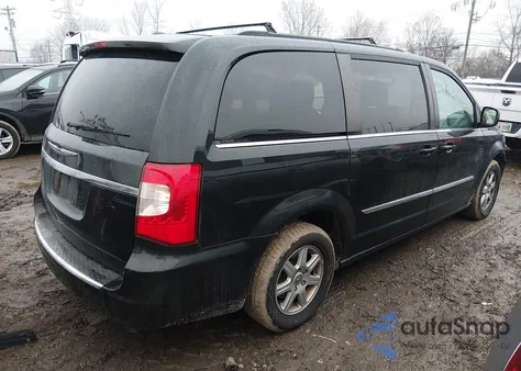 2012 Chrysler Town & Country Touring from USA, damaged, VIN 2C4RC1BG1CR164625